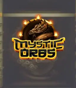 ELK Studios' Mystic Orbs slot displayed with its magical orbs and ancient temple background. The image highlights the game's unique Cluster Pays mechanism and the detailed, vibrant design, appealing to those seeking mystical adventures. Each orb and symbol is meticulously crafted, enhancing the overall mystical experience.